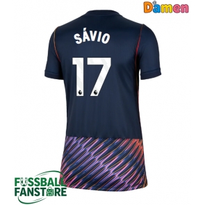 Tottenham Hotspur Savio #17 Replik Auswärtstrikot Damen 2026-27 Kurzarm